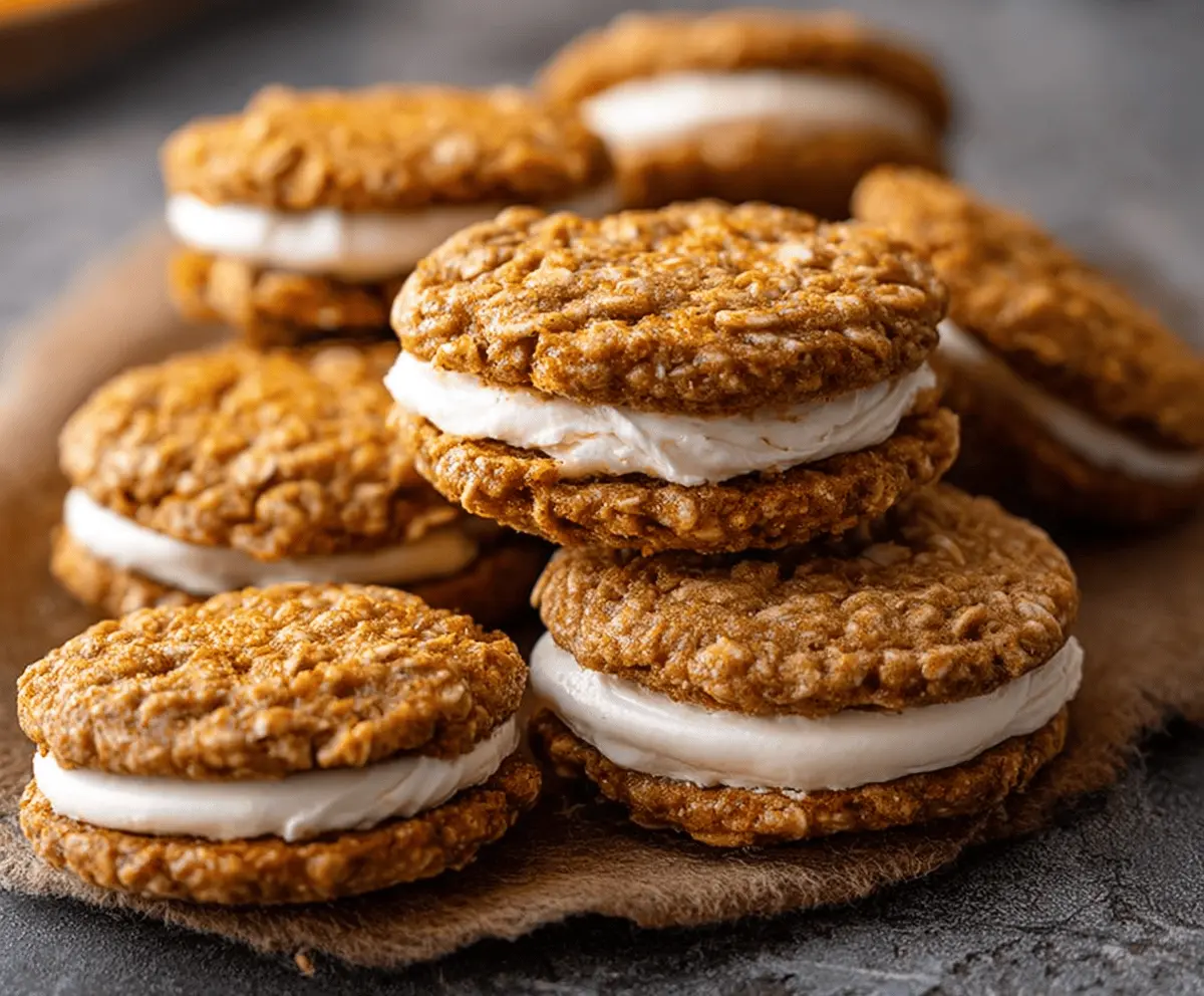 Creamy Pumpkin Oatmeal Pies Recipe