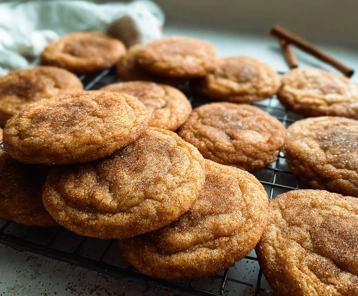 Brown Butter Pumpkin Snickerdoodle Cookies Recipe