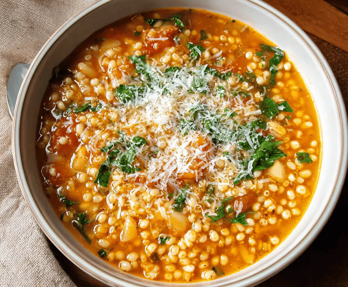 Italian Pastina Soup
