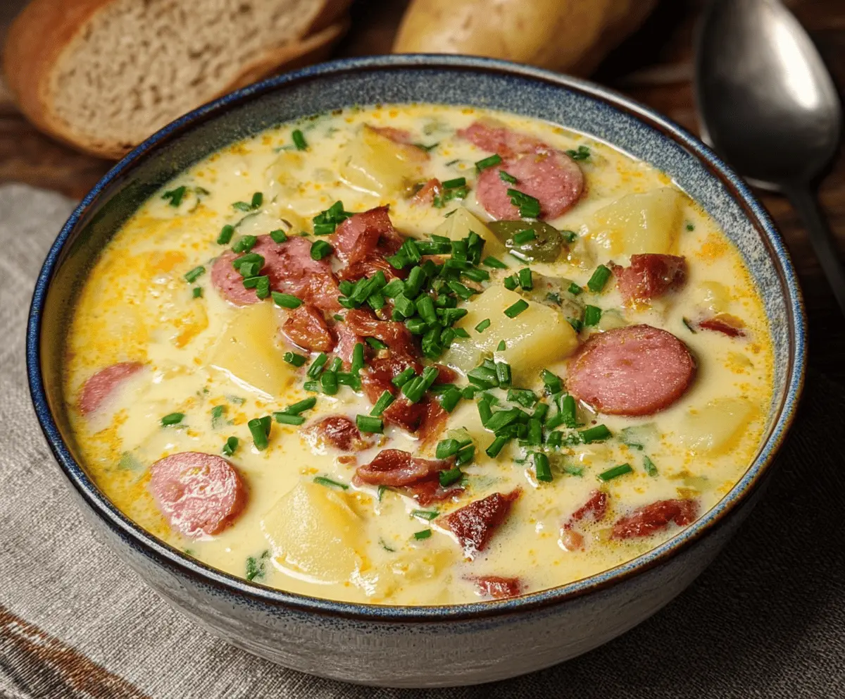Kielbasa Potato Soup