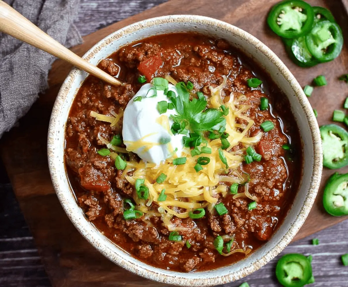 Low-Carb Chili
