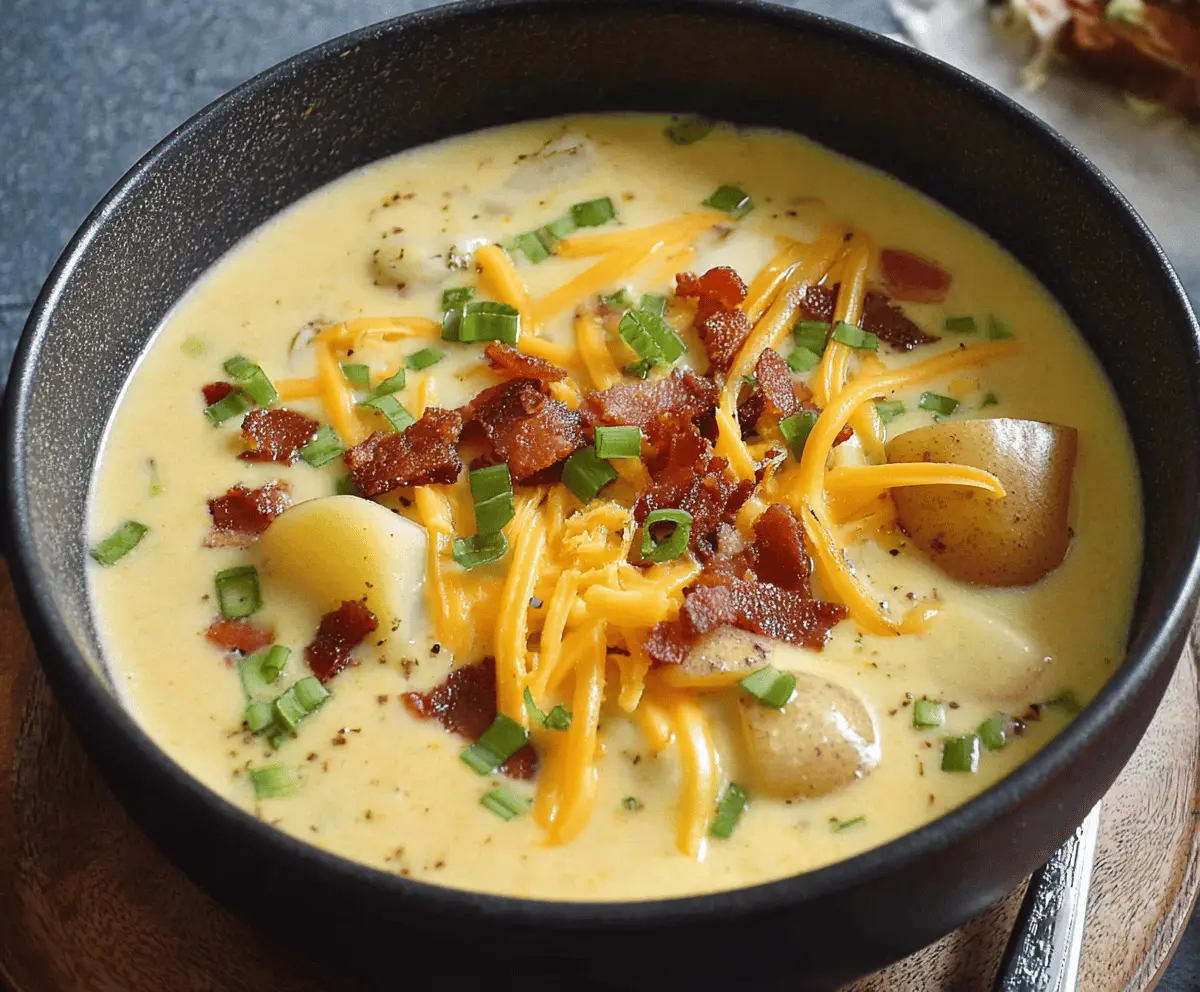 Stovetop Potato Soup