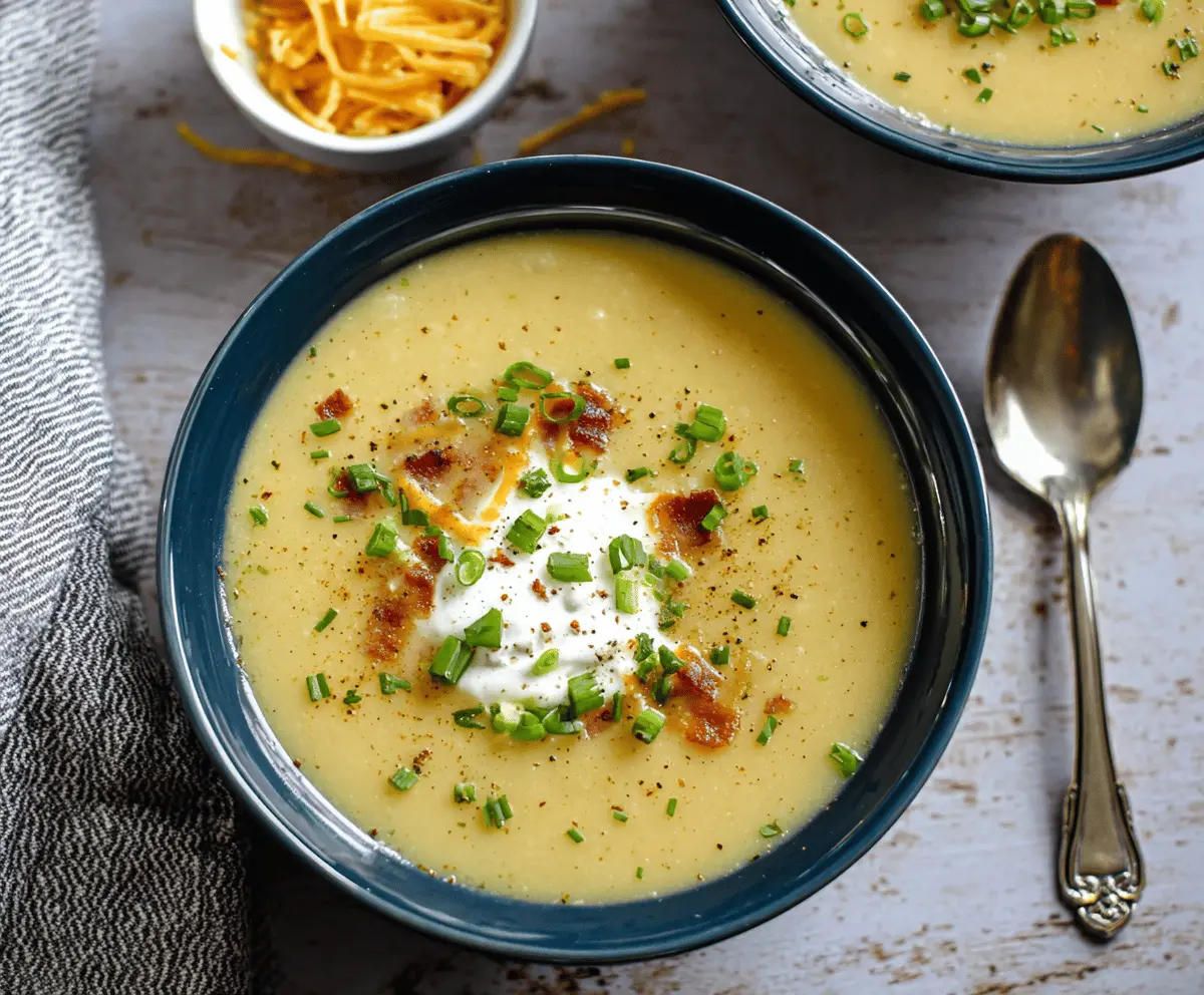 Yukon Gold Potato Soup