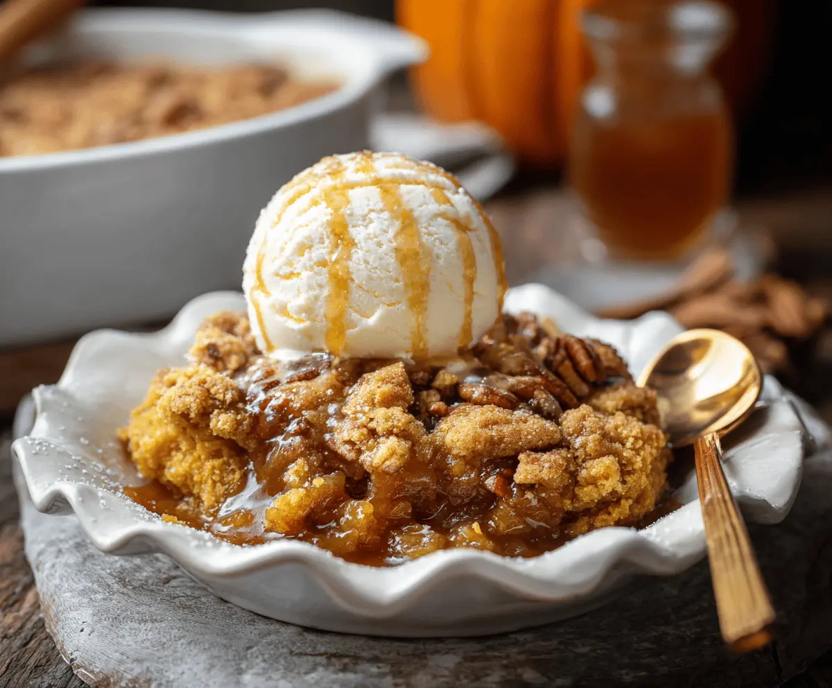 Pumpkin Cobbler