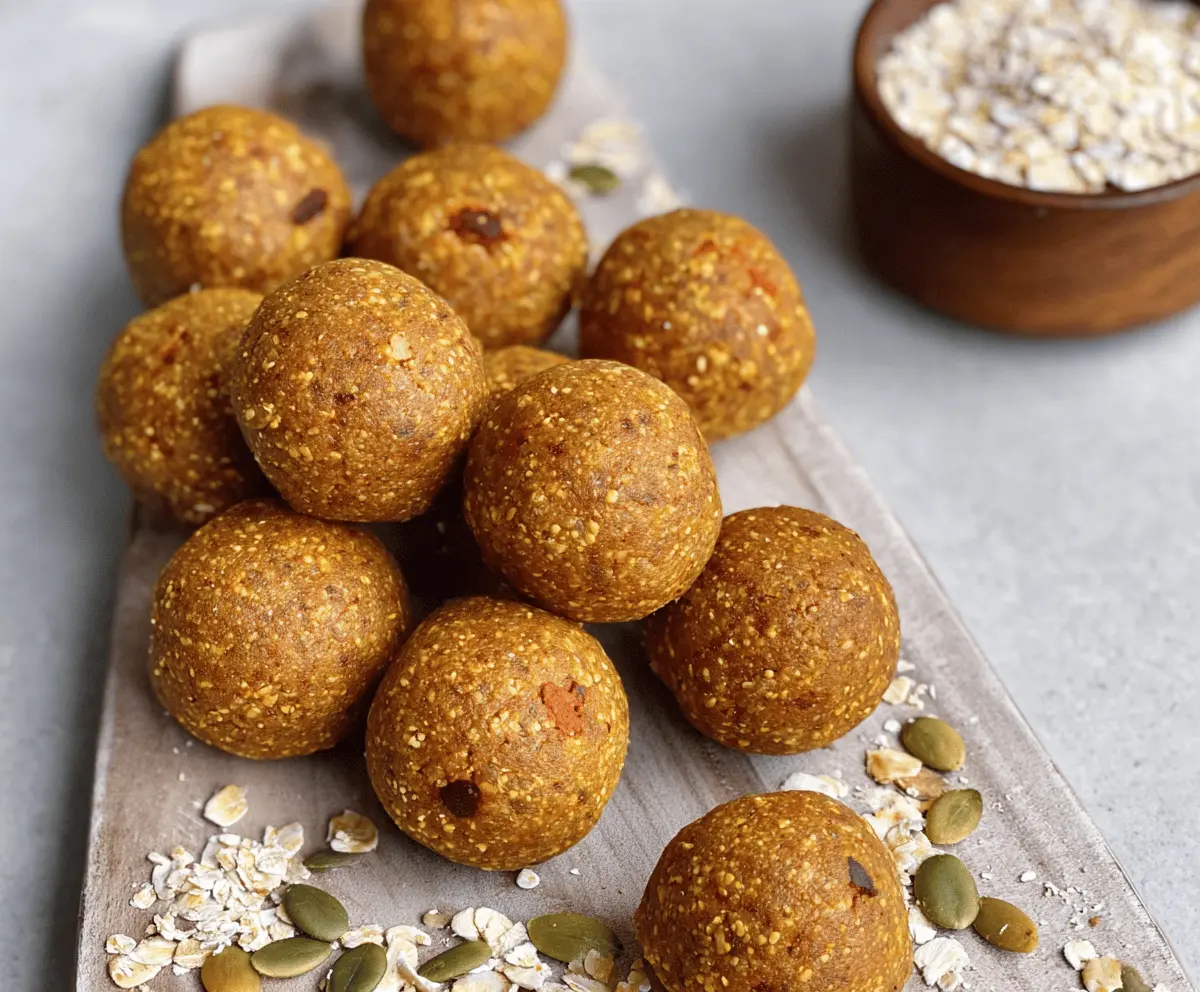Vegan Pumpkin Protein Balls