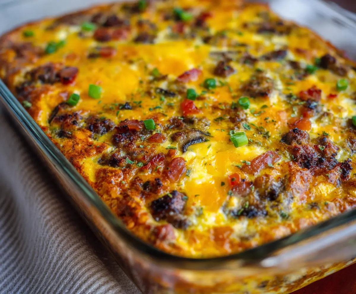 Firemans Breakfast Casserole