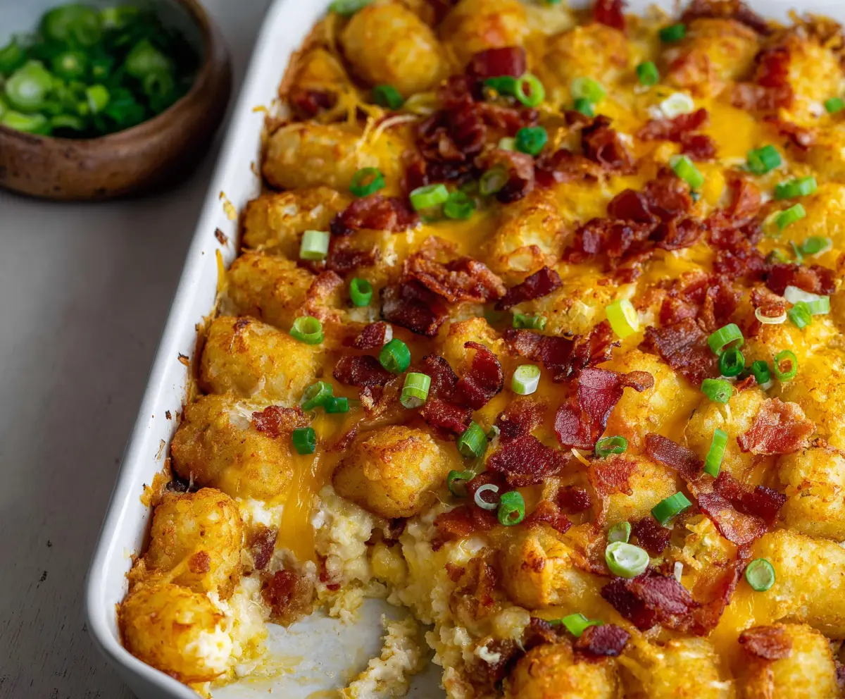 Crack Breakfast Casserole Tater Tot