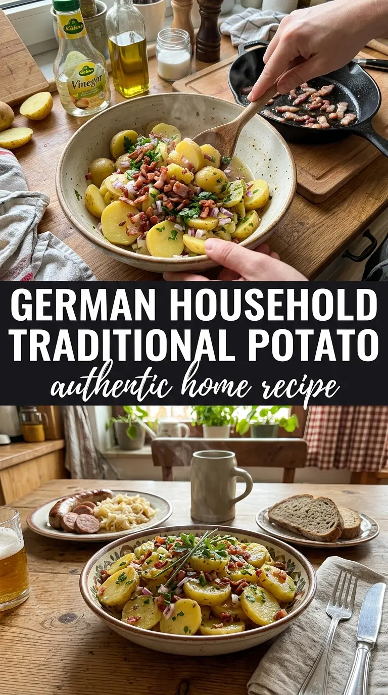 Authentic German Potato Salad warm tangy bacon