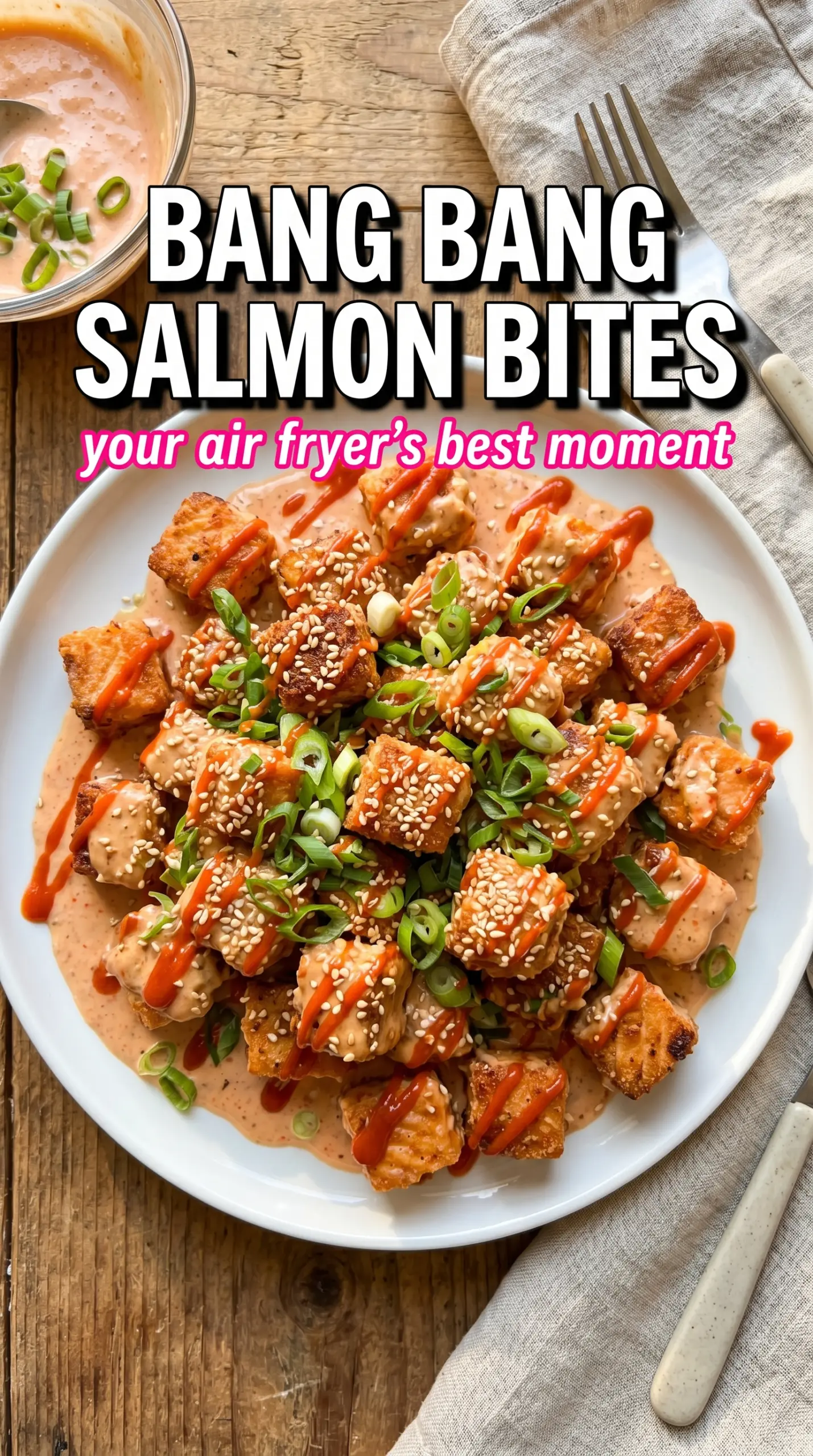 Cooked seafood with sauce