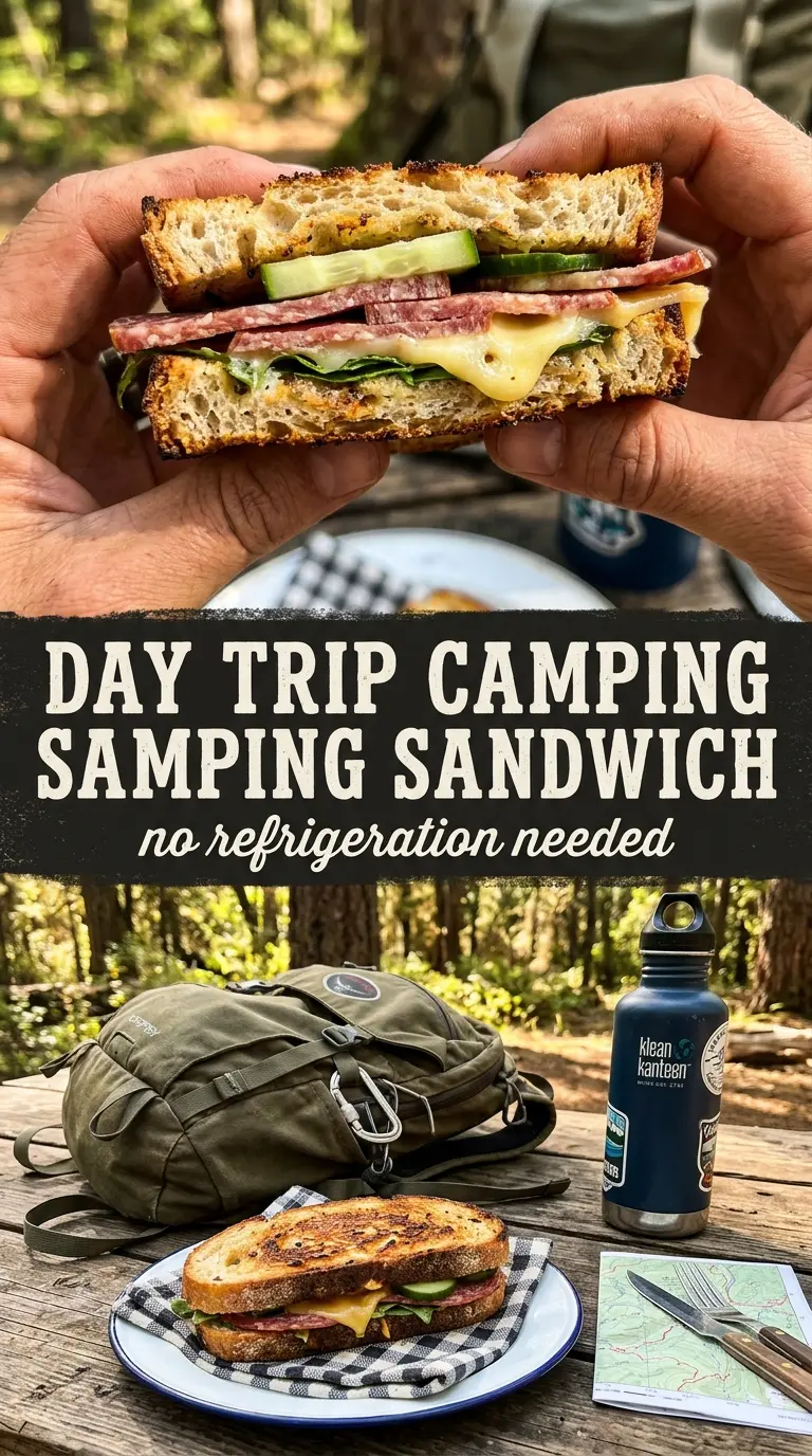 Campfire Sandwich toasted melty grilled