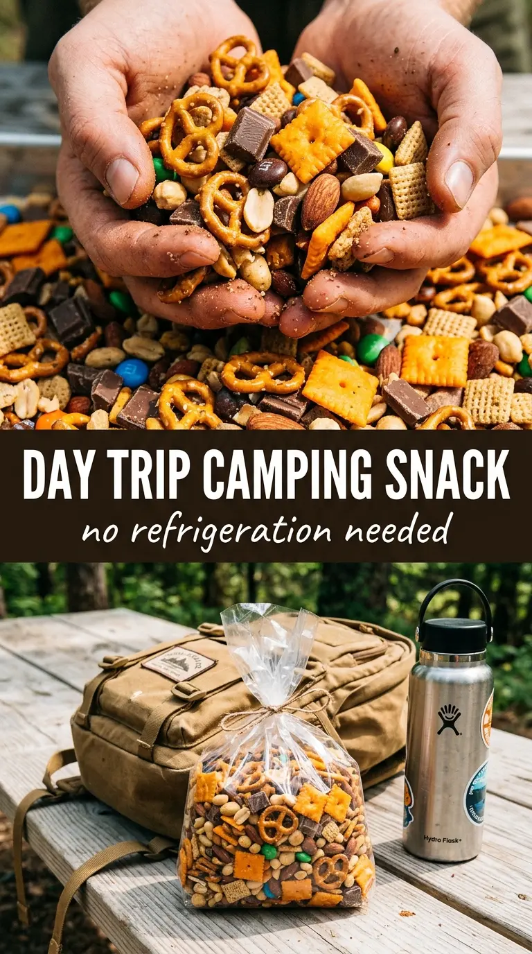 Campfire Snack Mix toasted savory crunchy