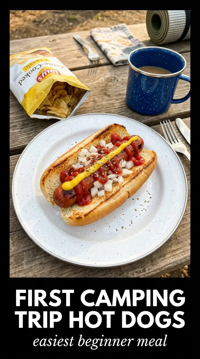 Camping Hot Dogs roasted hot dogs campfire classic