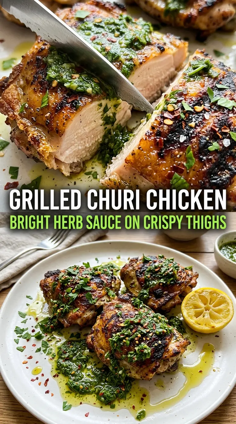 Cooked chicken with toppings