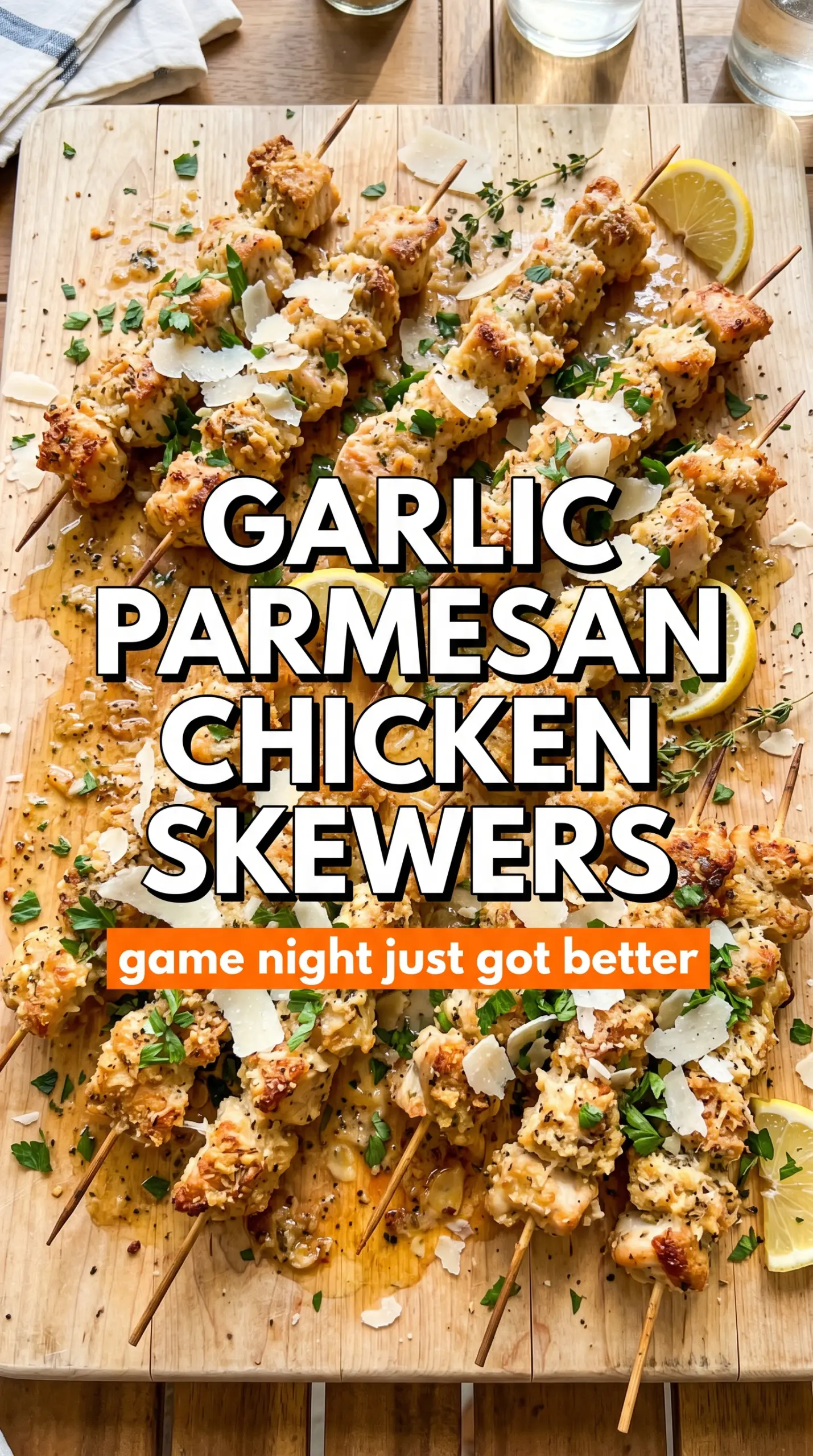 Cooked chicken with toppings