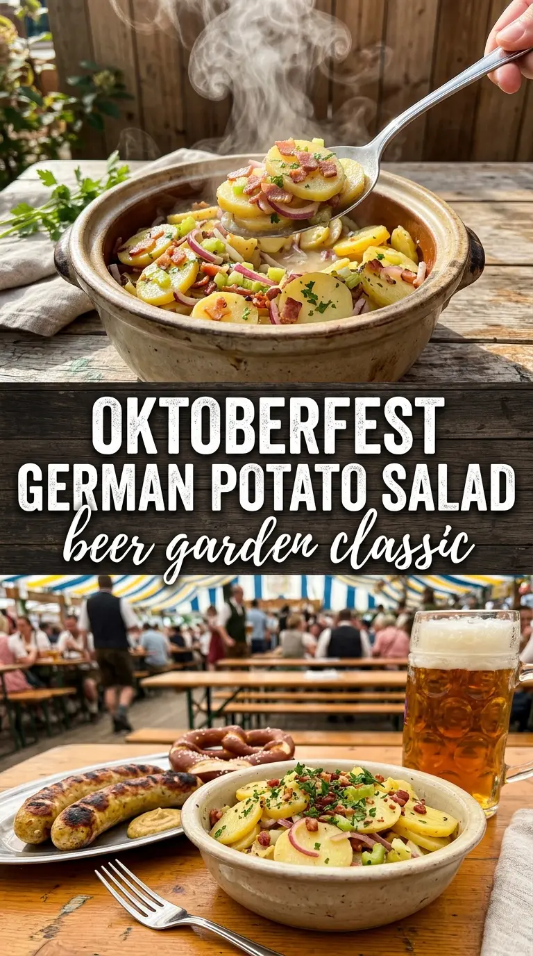 German Potato Salad warm tangy bacon