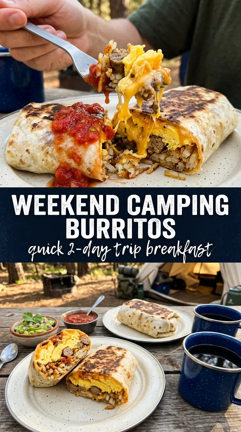 Make Ahead Breakfast Burritos cheesy sausage freezer-friendly