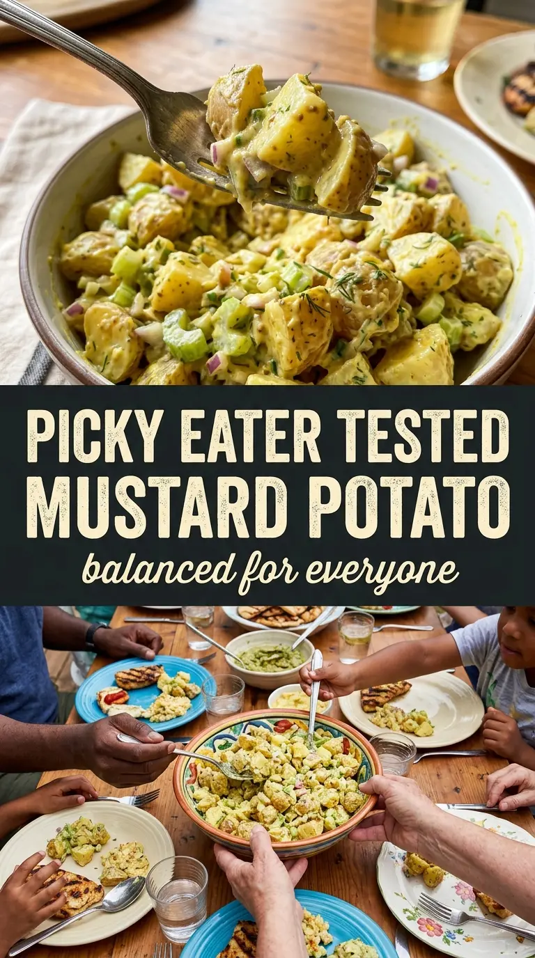 Mustard Potato Salad creamy tangy classic