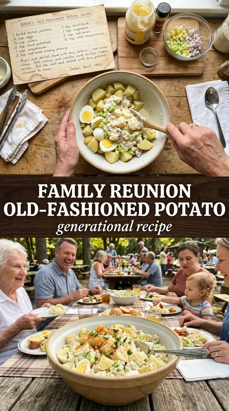 Old-Fashioned Potato Salad creamy classic