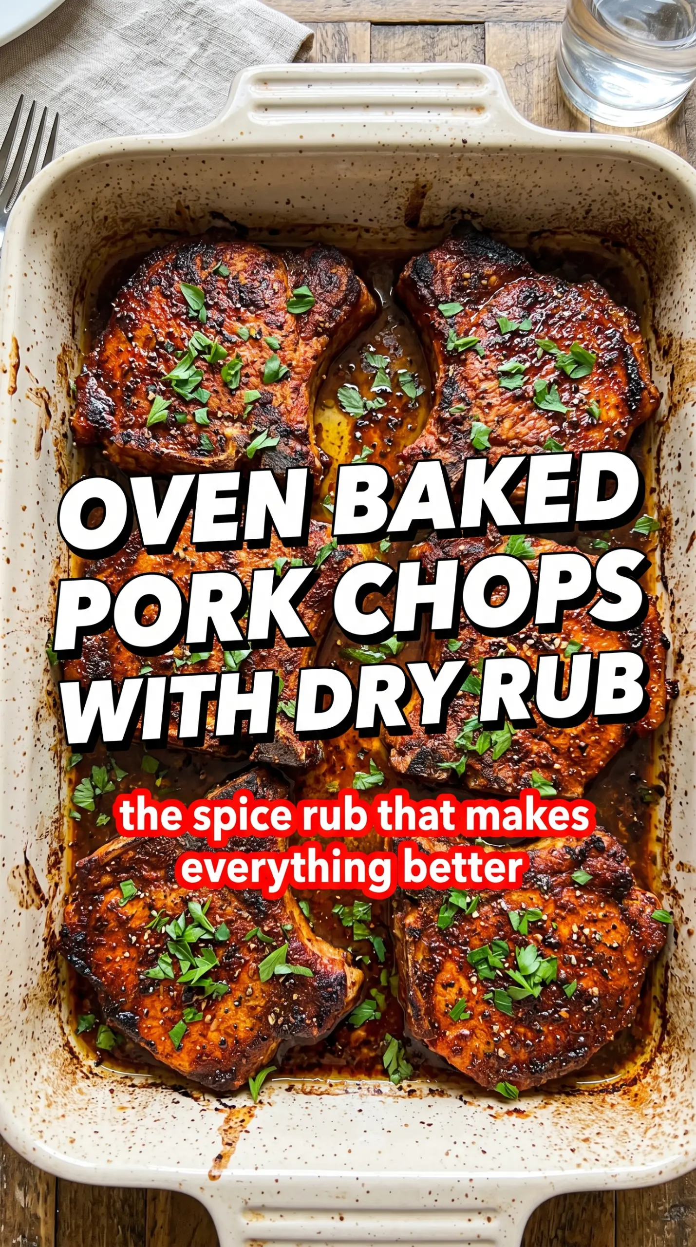 Cooked pork with sauce or glaze