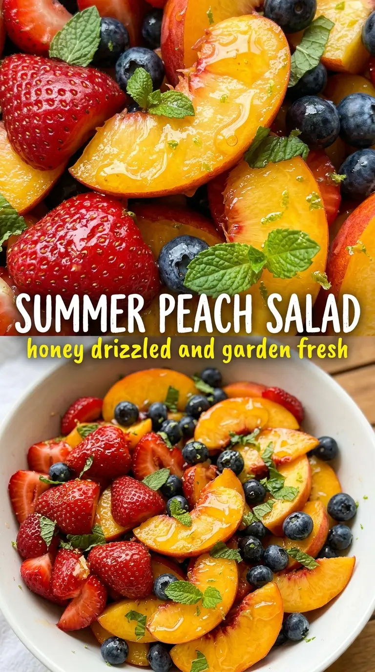 Plated salad with fresh ingredients