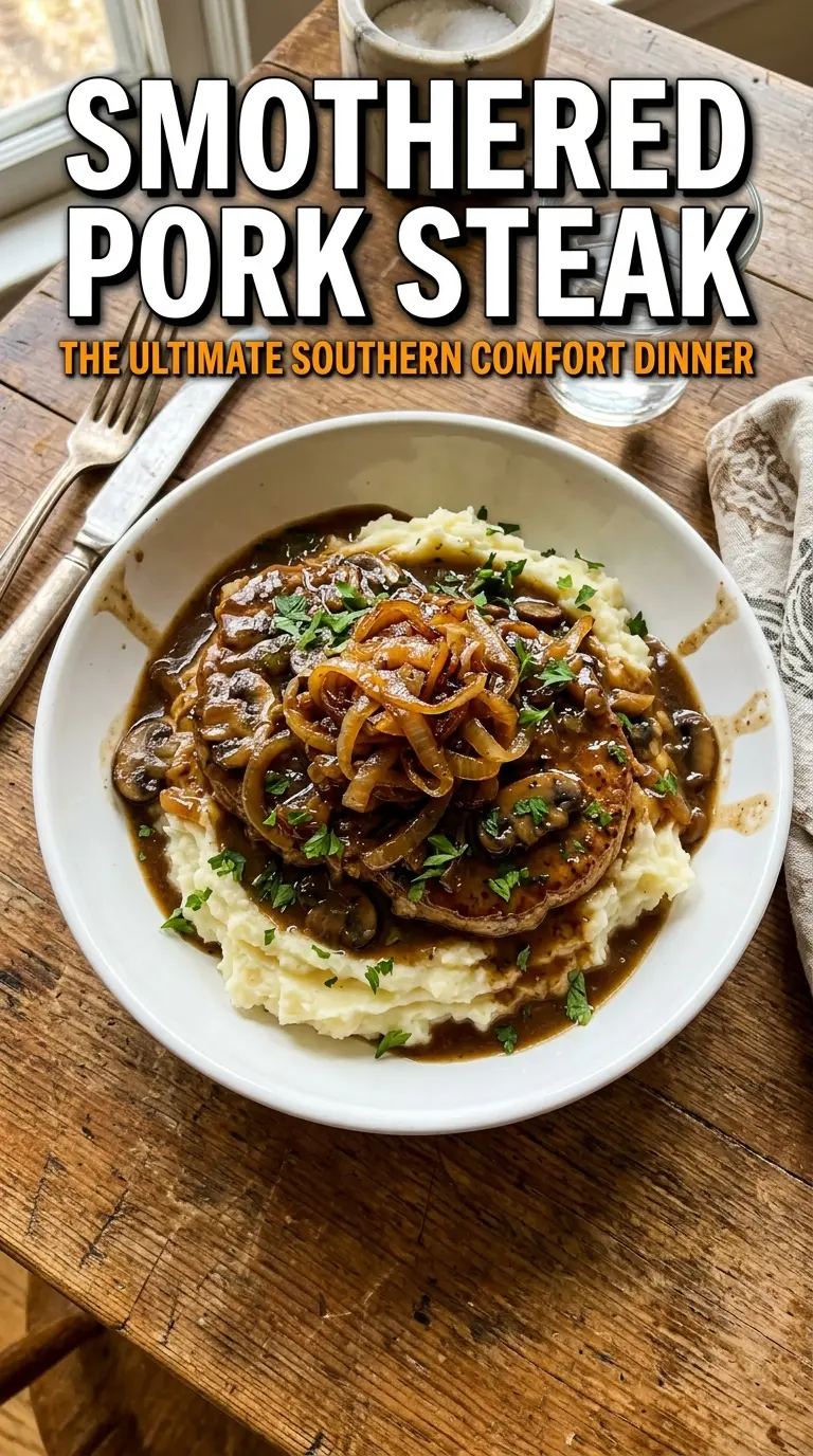 Cooked pork with sauce or glaze