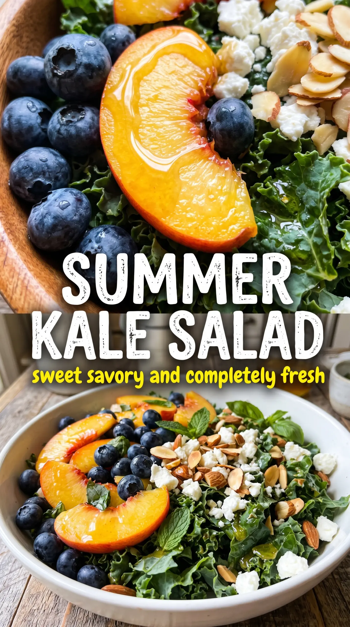 Plated salad with fresh ingredients