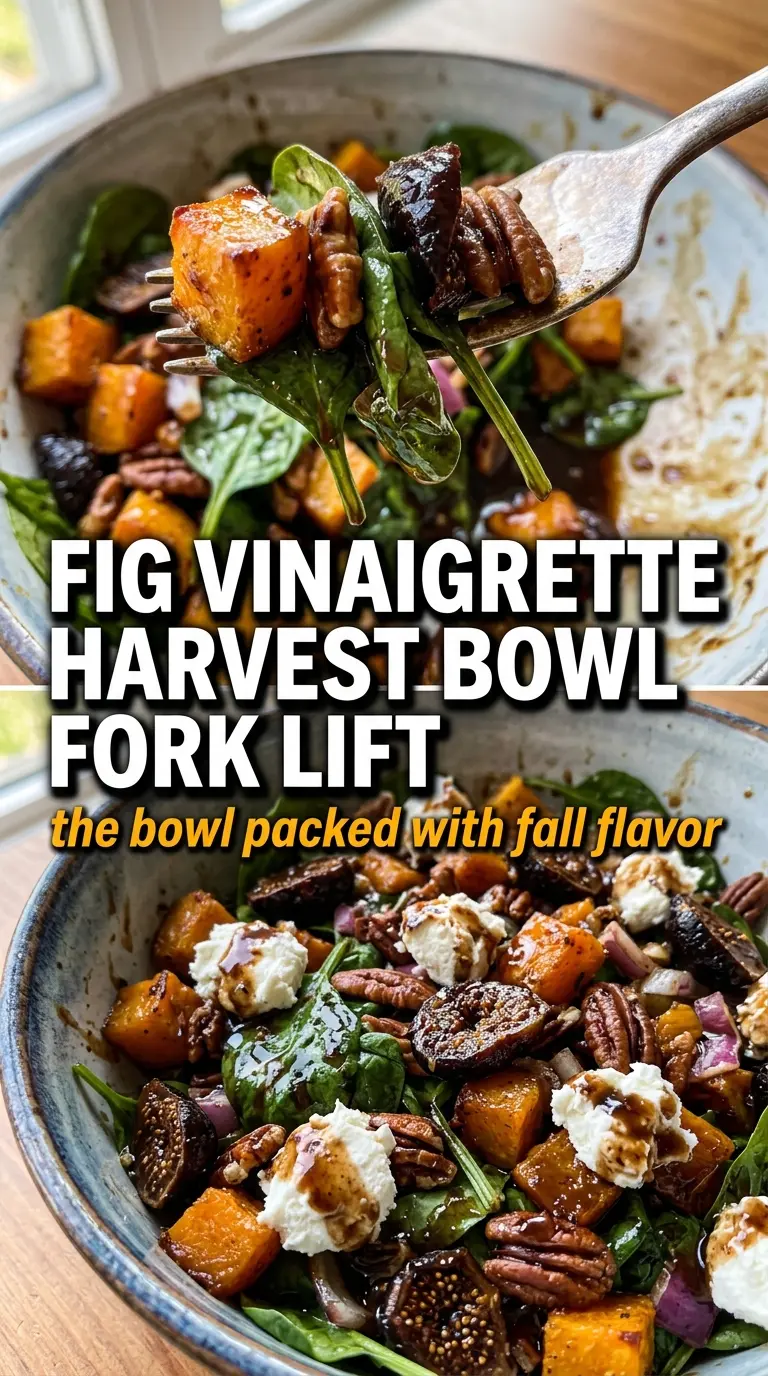 Harvest Bowls With Fig Balsamic Vinaigrette, colorful grain bowl, autumn textures